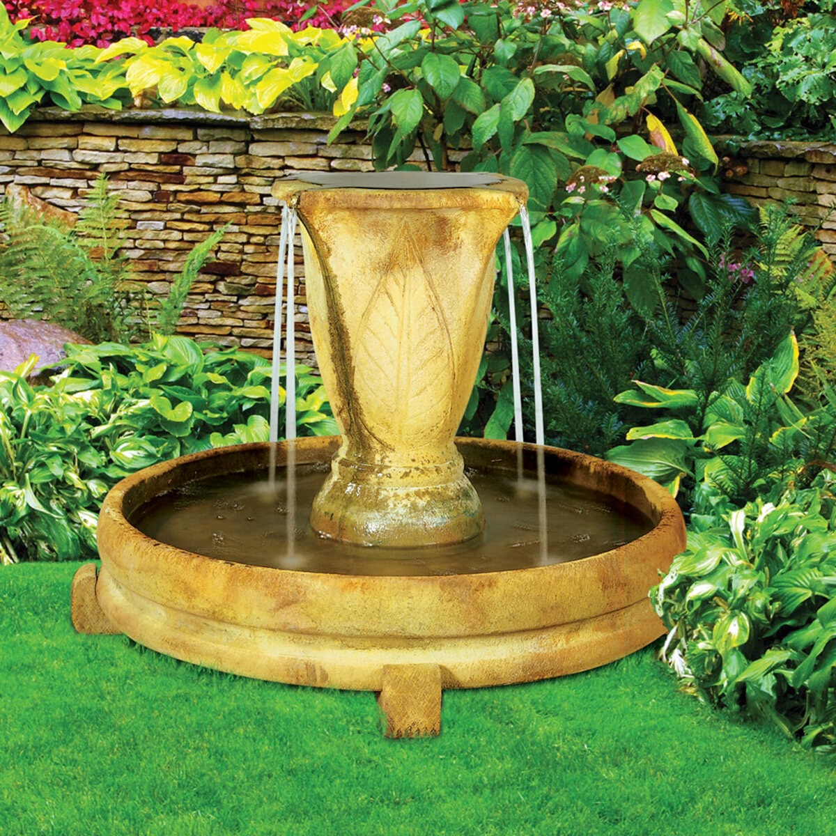 Henri Fountain Overflowing Vase 6 pc. 36 in. x 36 in. x SiteOne